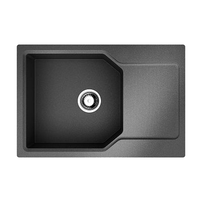 Omoikiri Yonaka 78-LB-BL Artgranit/черный фото 1