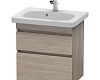 Тумба подвесная Duravit DuraStyle DS647903131 сосна серебристая фото 1