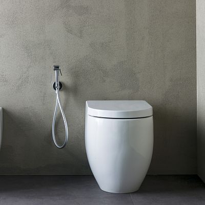 Гигиеническая лейка BOSSINI Apice B00920.030 Хром фото 4