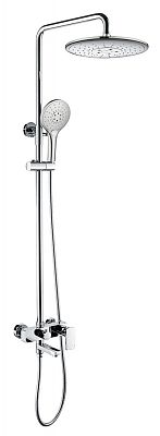 Душевая колонна со смесителем для ванны Bravat Riffle (F6336370CP-A-RUS) фото 1