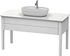 Тумба напольная под столешницу Duravit Luv LU956103636 белый фото 1