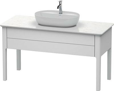 Тумба напольная под столешницу Duravit Luv LU956103636 белый фото 1