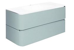 M30FHX0802GG Sensation, База под раковину, подвесная, 80 см, ящики, мятный, глянцевая, шт