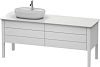 Тумба напольная под столешницу Duravit Luv LU9568L3636 белый фото 1