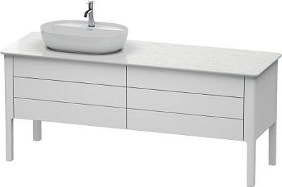 Тумба напольная под столешницу Duravit Luv LU9568L3636 белый фото 1