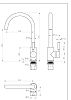 Смеситель для кухни Holstein, серый, Ho212063-310, Paulmark фото 2