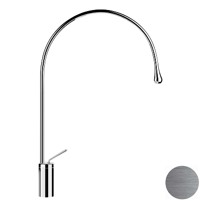 Смеситель Gessi Goccia 33606-147 шлифованный хром фото 1