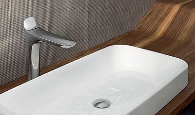 532960575  смеситель AMBIENTA умывальник (хром) фото 3