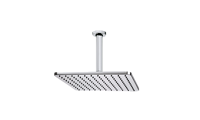 Верхний душ Bossini Cosmo H30598G Хром с кронштейном фото 1