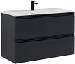 Тумба под раковину Allen Brau Eclipse 100 1.E1003.AM антрацит матовый фото 1