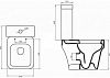 Унитаз напольный BelBagno Janice BB124CP фото 3