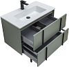 Тумба под раковину Allen Brau Reality 80 1.32005.CGM олива матовый фото 13