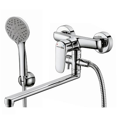 Vils 5602L Смеситель для ванны с длинным изливом фото 5