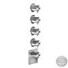 Смеситель Gessi Gessi316 Wellness 54508-707 шлифованный черный металл фото 1