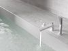 KLUDI BALANCE Однорычажный смеситель для ванны и душа на 3 отверстия, длина излива 220 мм,белый/хром, арт. 524479175 фото 4