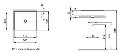 Раковина Ideal Standard Strada K077601 фото 3