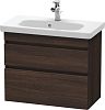 Тумба подвесная Duravit DuraStyle DS649905353 каштан темный фото 1