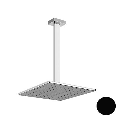 Душевая головка Gessi Rettangolo Shower 15199-299 черный фото 1
