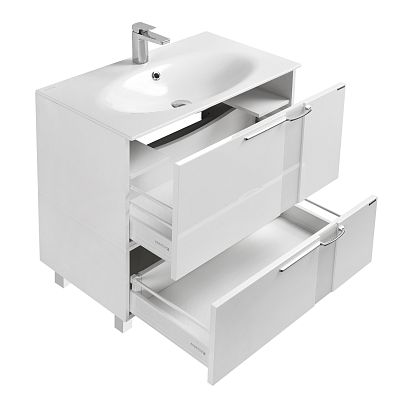 Тумба-умывальник Aquaton Марко 80 1A181001MO010 фото 2