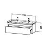 Тумба подвесная Duravit DuraStyle DS638604343 базальт матовый фото 2