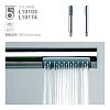 Душевая стойка Bossini Cosmo L10103.073 черный матовый фото 3