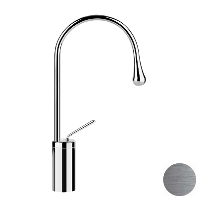 Смеситель Gessi Goccia 33604-147 шлифованный хром фото 1