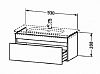 Тумба подвесная Duravit DuraStyle DS638201414 терра фото 2