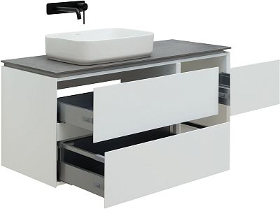 Тумба под раковину Allen Brau Infinity 120 1.21005.WM L белый матовый фото 7