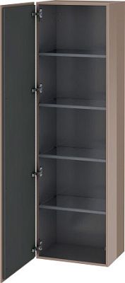Шкаф-пенал подвесной Duravit L-Cube LC1181L8686 капучино фото 4