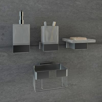 Дозатор жидкого мыла Duravit Karree 0099541000 хром фото 3