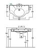 Полотенцедержатель для раковины GLOBO PAESTUM PA096 Состраеныый металл фото 2