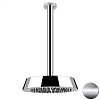 Душевая головка Gessi Cono Shower 45150-706 черный металл фото 1