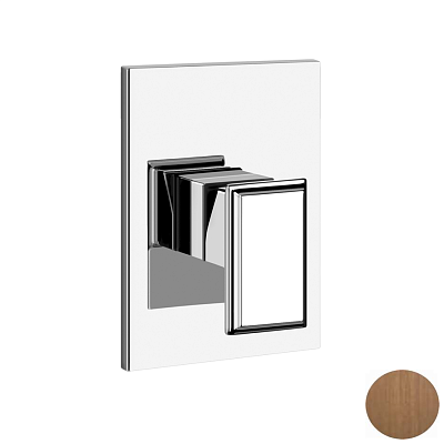 Смеситель Gessi Eleganza Shower 46061-713 античная латунь фото 1