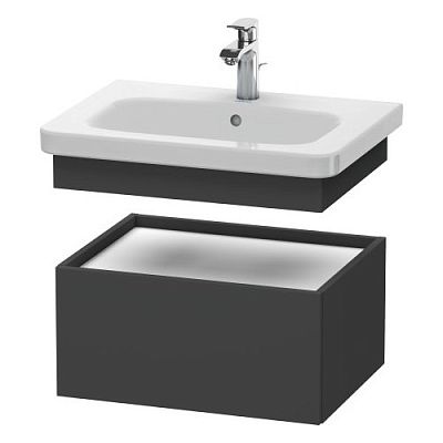 Тумба подвесная Duravit DuraStyle DS628004949 графит матовый фото 1