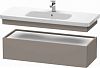Тумба подвесная Duravit DuraStyle DS628304343 базальт матовый фото 1