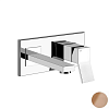 Смеситель Gessi Rettangolo K 53089-708 шлифованная медь фото 1