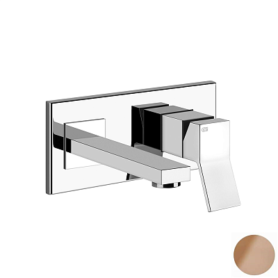 Смеситель Gessi Rettangolo K 53089-708 шлифованная медь фото 1