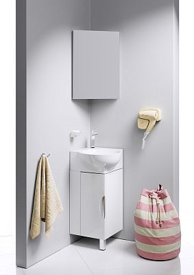 Шкаф-зеркало угловой Aqwella Rio.04.33 фото 3