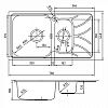 Мойка кухонная из нержавеющей стали IDDIS Arro (ARR78PXi77) фото 2