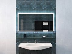 Зеркало для ванной с подсветкой Sfera SKY+ 120х65