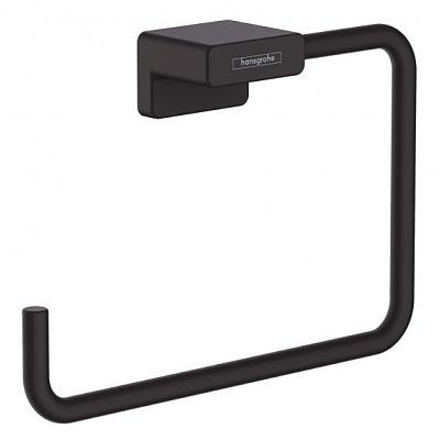 Кольцевой полотенцедержатель HANSGROHE AddStoris 41754670 Чёрный матовый фото 1