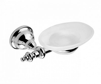 Мыльница с держателем Webert Ottocento АМ500101 Хром фото 1