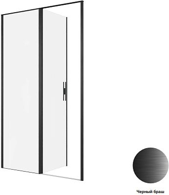 Душевая дверь Allen Brau Priority 120 3.31033.BBA черный браш фото 16