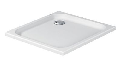 Душевой поддон Duravit D-Code 720101000000000 квадратный, белый фото 1