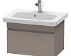 Тумба подвесная Duravit DuraStyle DS637904343 базальт матовый фото 1
