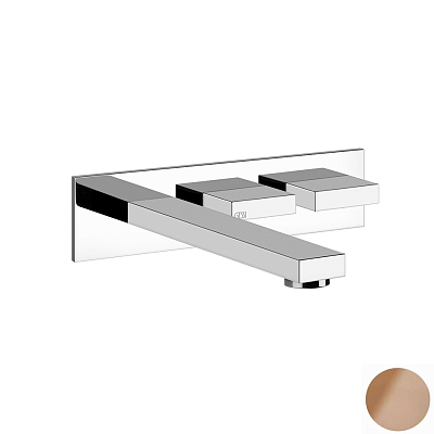 Смеситель Gessi Rettangolo T 20488-708 шлифованная медь фото 1