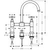 Смеситель Hansgrohe Axor Montreux 16510000 фото 2