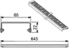 Решетка TECE TECEdrainline Basic 601210 фото 4