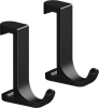 Крючок узкий HANSGROHE WallStoris 27929670 Матовый чёрный фото 1