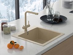 Смеситель для кухни SKALEN, бежевый, 213020-328, Paulmark